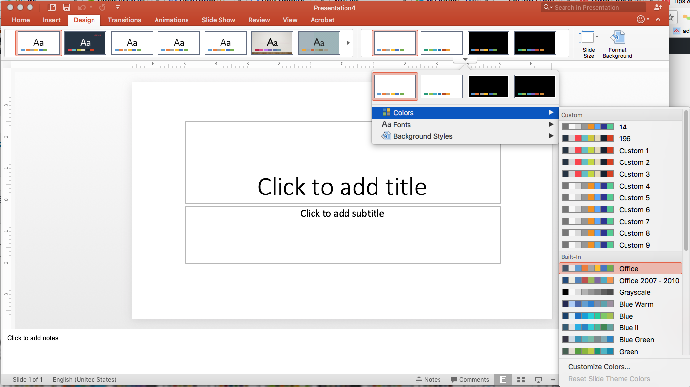 powerpoint for mac fonts