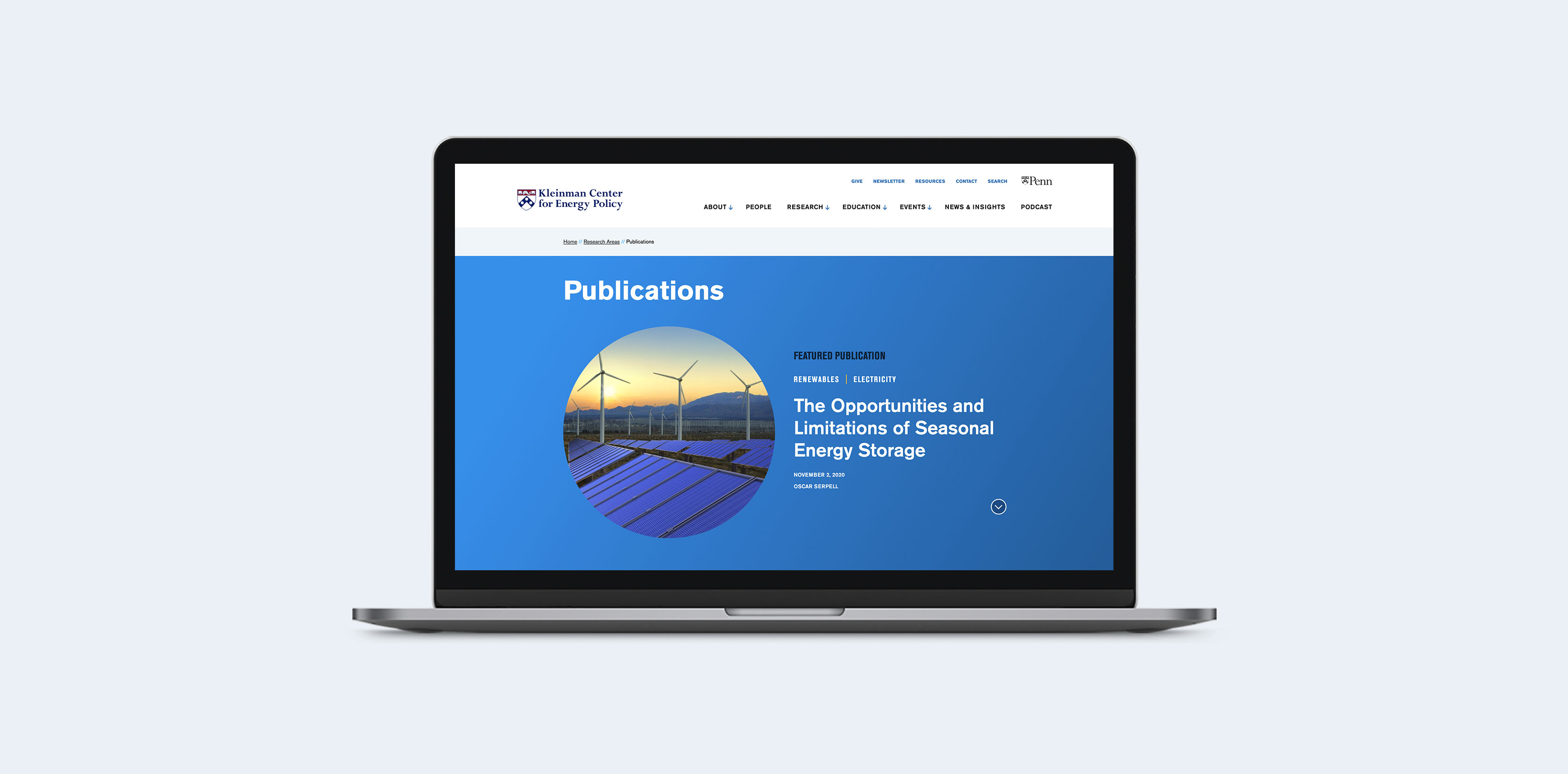 Kleinman Center - Energy policy research website