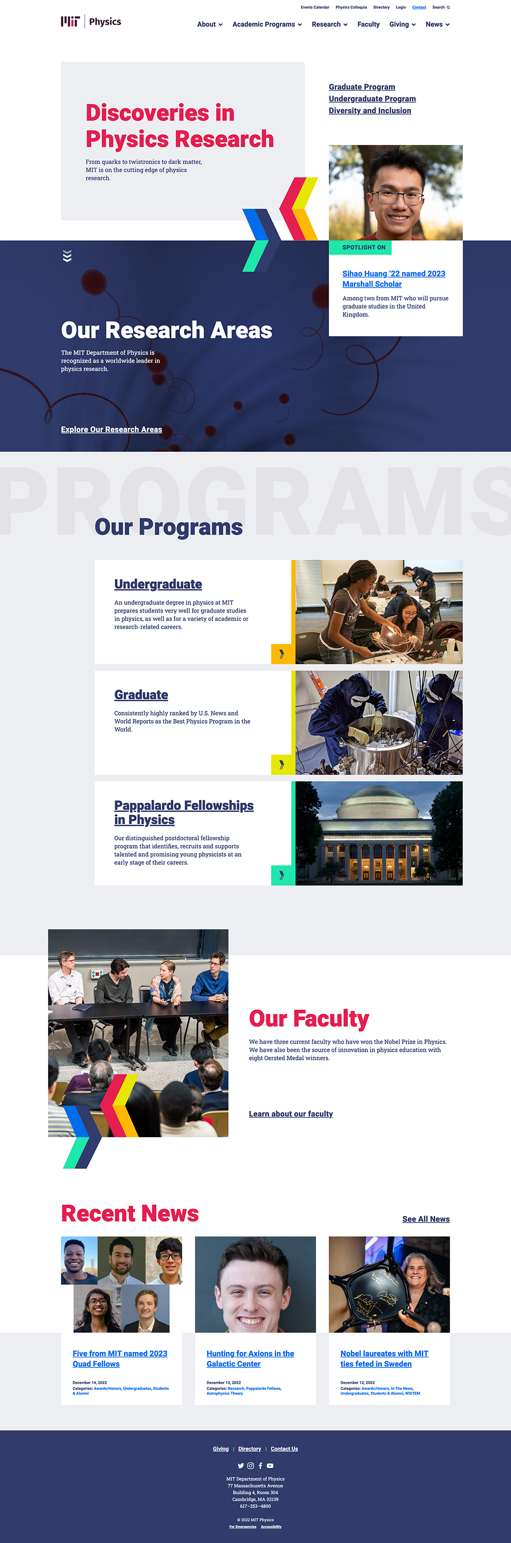 MIT Physics Homepage