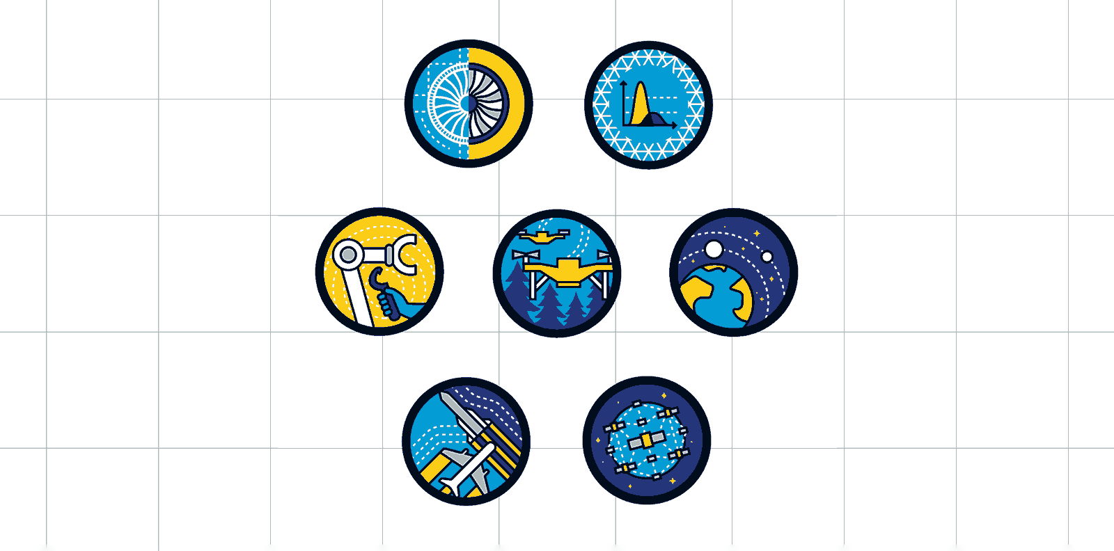 AeroAstro animated patch icons